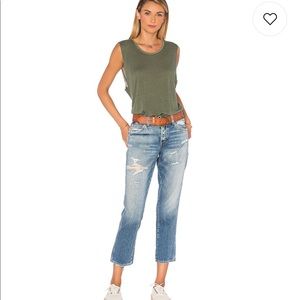 AMO Tomboy Crop first love jean